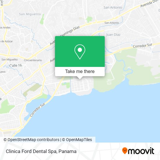 Clinica Ford Dental Spa map