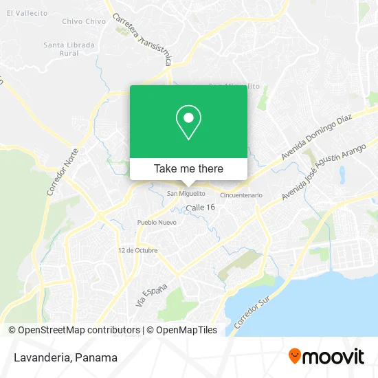 Mapa de Lavanderia