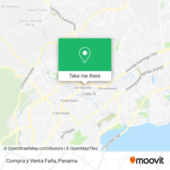 Mapa de Compra y Venta Faña