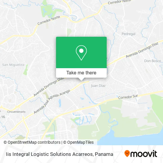 Iis Integral Logistic Solutions Acarreos map