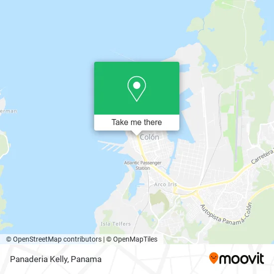 Mapa de Panaderia Kelly