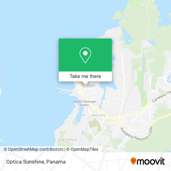 Mapa de Optica Sunshine