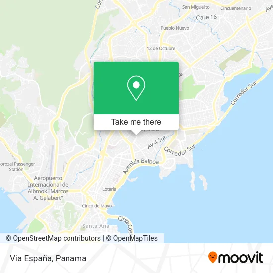 Mapa de Via España