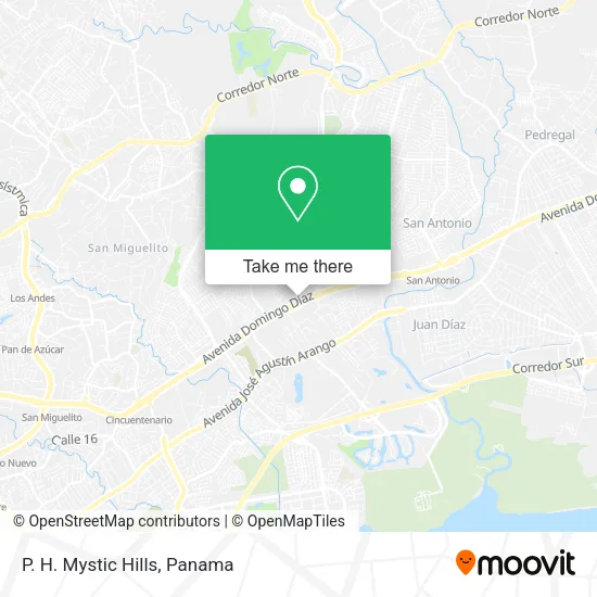 Mapa de P. H. Mystic Hills
