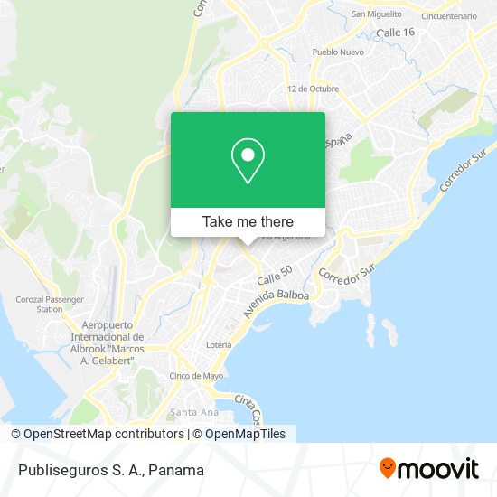 Mapa de Publiseguros S. A.