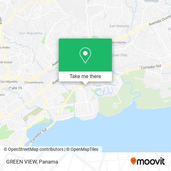 GREEN VIEW map