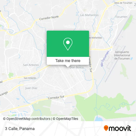 3 Calle map
