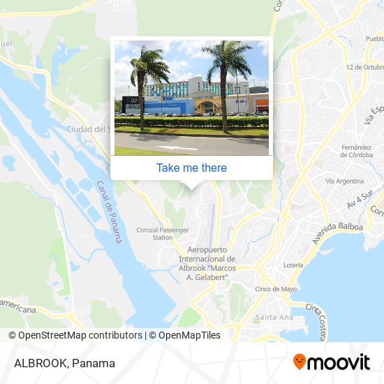 ALBROOK map