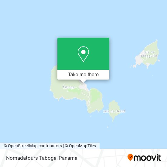 Nomadatours Taboga map
