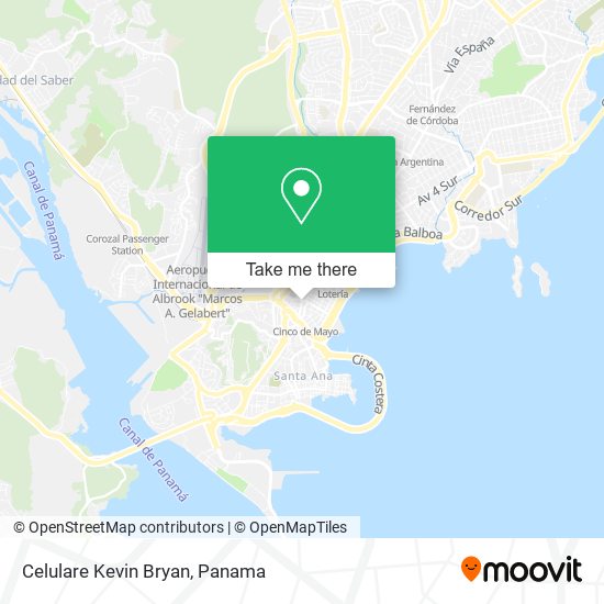 Celulare Kevin Bryan map