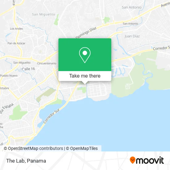 The Lab map