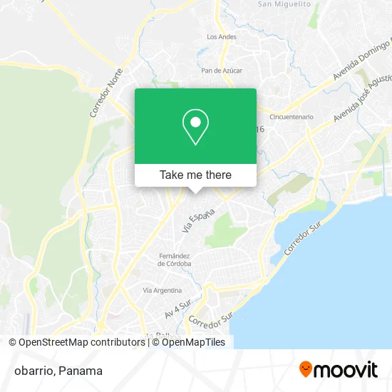 Mapa de obarrio
