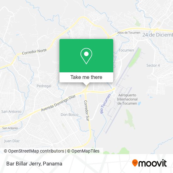 Bar Billar Jerry map