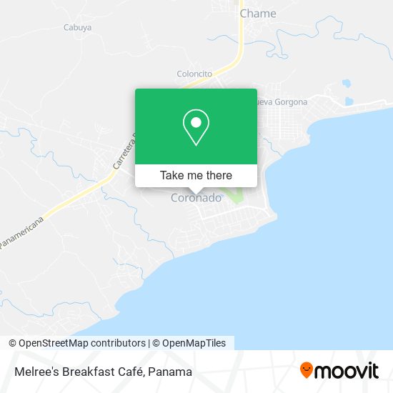 Mapa de Melree's Breakfast Café