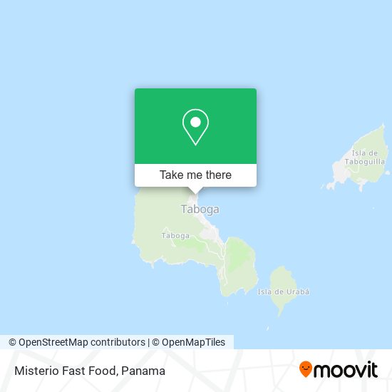 Mapa de Misterio Fast Food