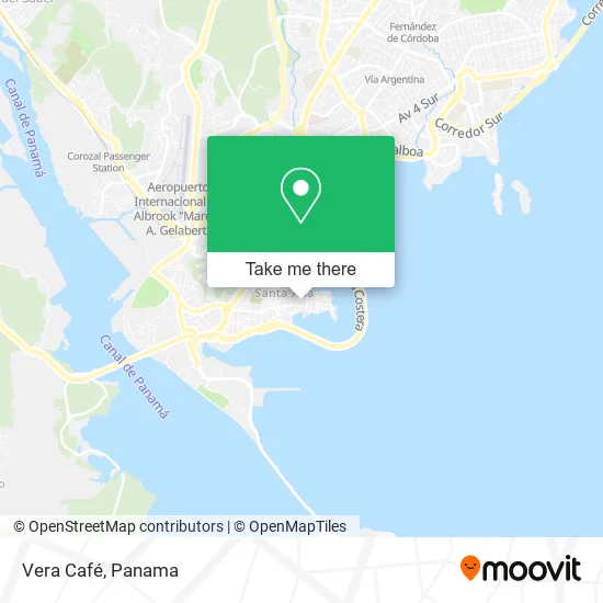 Mapa de Vera Café