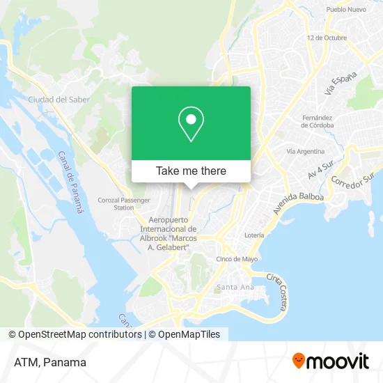 ATM map