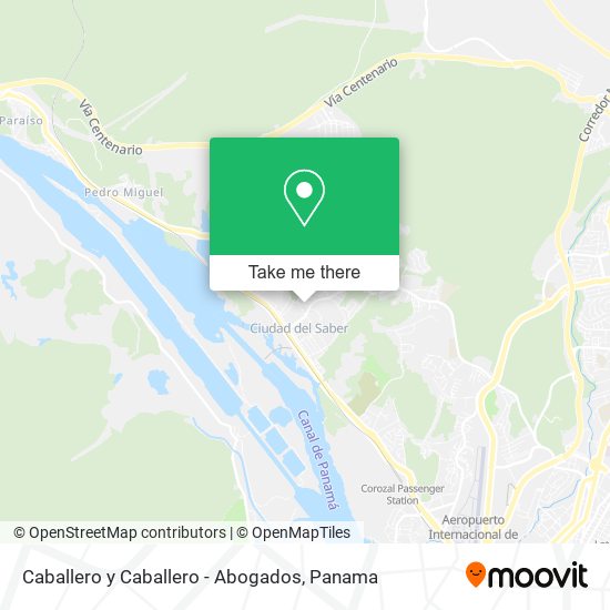 Mapa de Caballero y Caballero - Abogados
