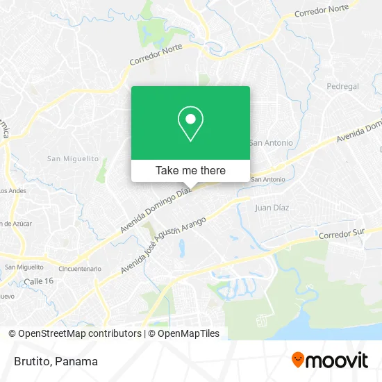 Brutito map