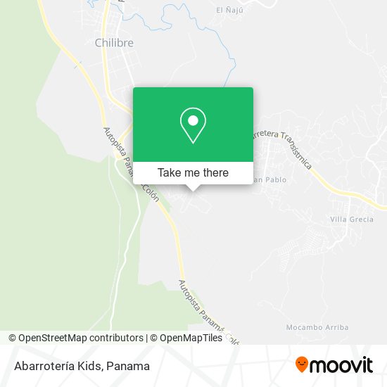 Abarrotería Kids map
