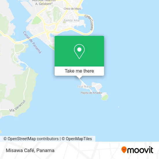 Misawa Café map