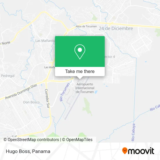 Mapa de Hugo Boss