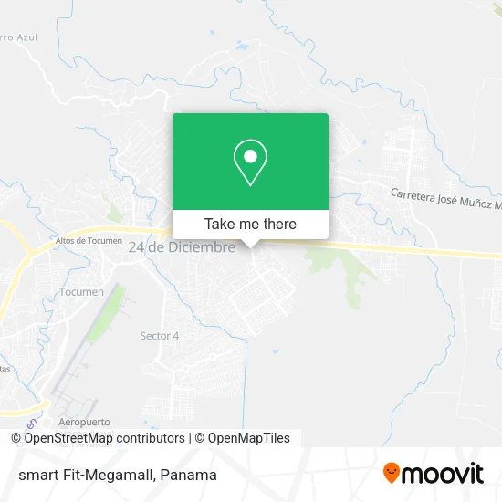 smart Fit-Megamall map