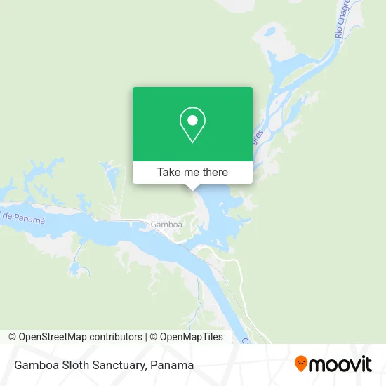 Mapa de Gamboa Sloth Sanctuary