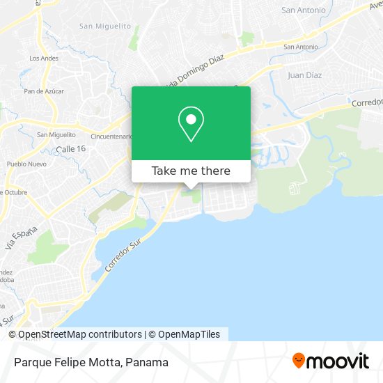 Parque Felipe Motta map