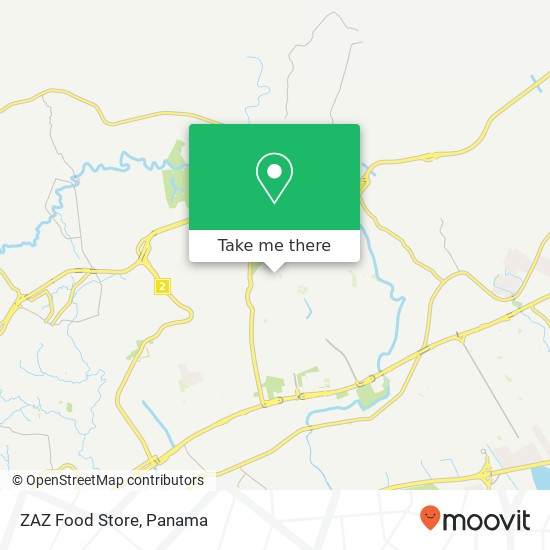 ZAZ Food Store map