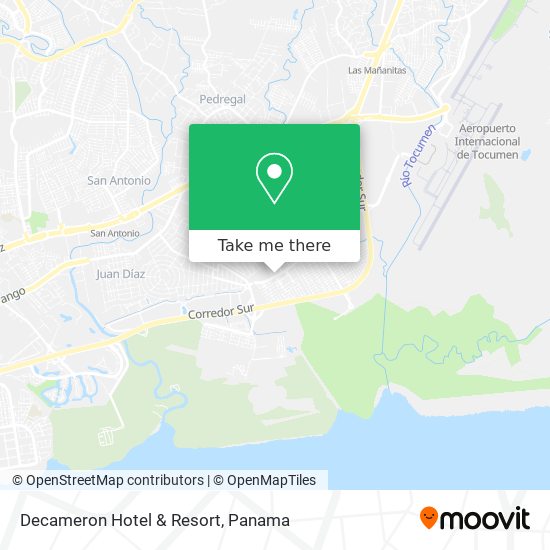 Decameron Hotel & Resort map