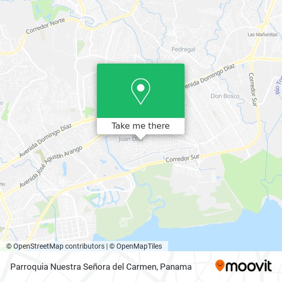 Mapa de Parroquia Nuestra Señora del Carmen