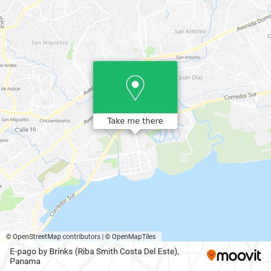 E-pago by	Brinks (Riba Smith Costa Del Este) map