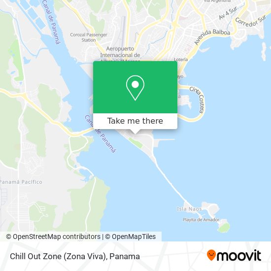 Chill Out Zone (Zona Viva) map