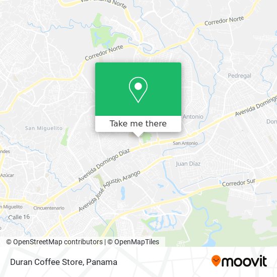 Duran Coffee Store map