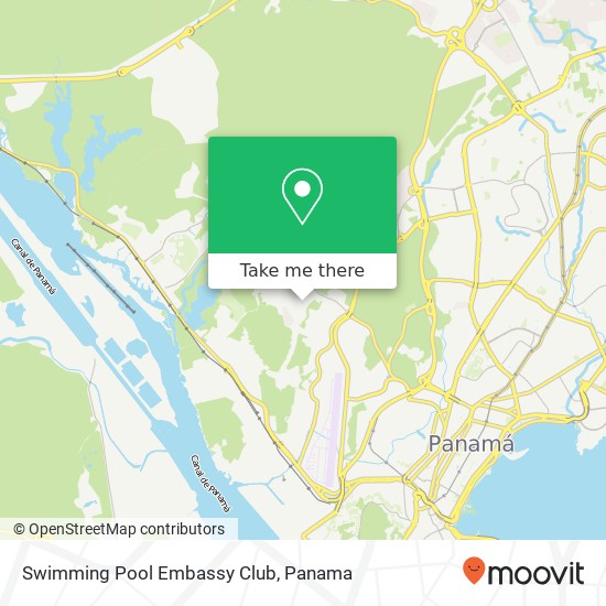 Swimming Pool Embassy Club map