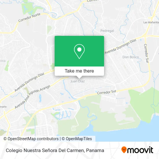 Colegio Nuestra Señora Del Carmen map