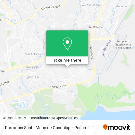 Parroquia Santa Maria de Guadalupe map