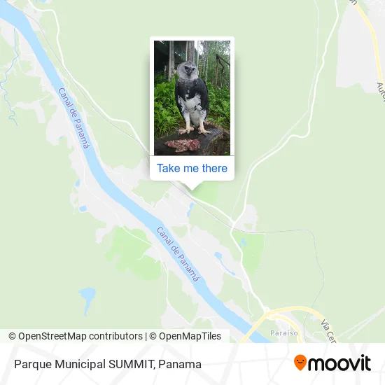 Parque Municipal SUMMIT map