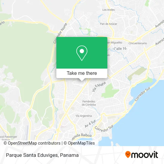 Mapa de Parque Santa Eduviges