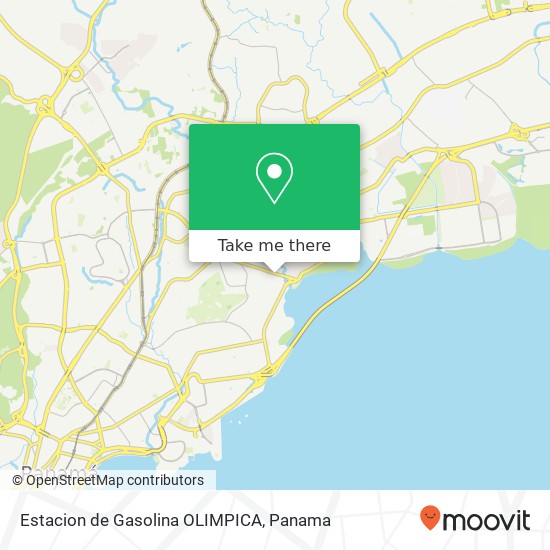 Estacion de Gasolina OLIMPICA map