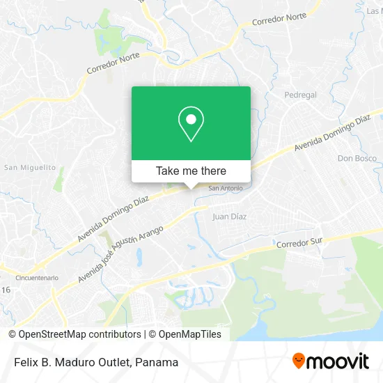 Mapa de Felix B. Maduro Outlet
