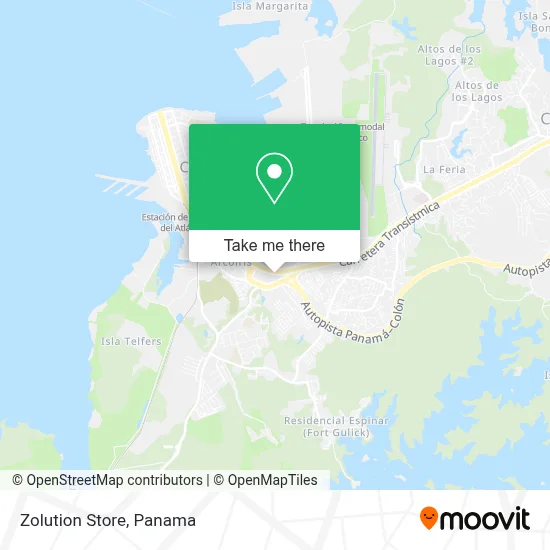 Zolution Store map