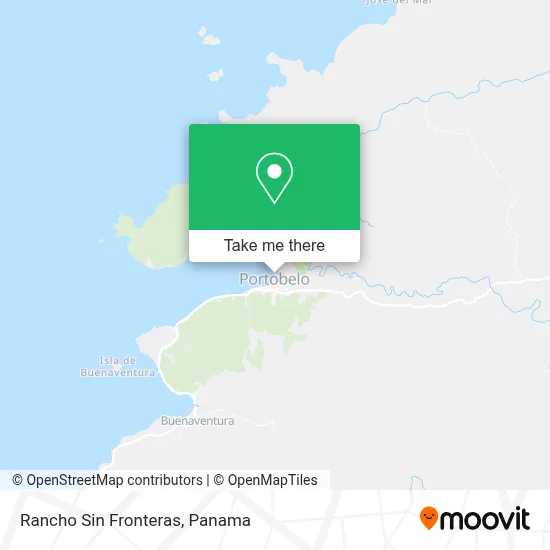Rancho Sin Fronteras map