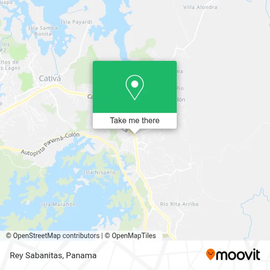 Rey Sabanitas map