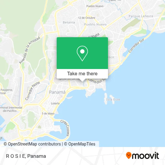 R O S I E map