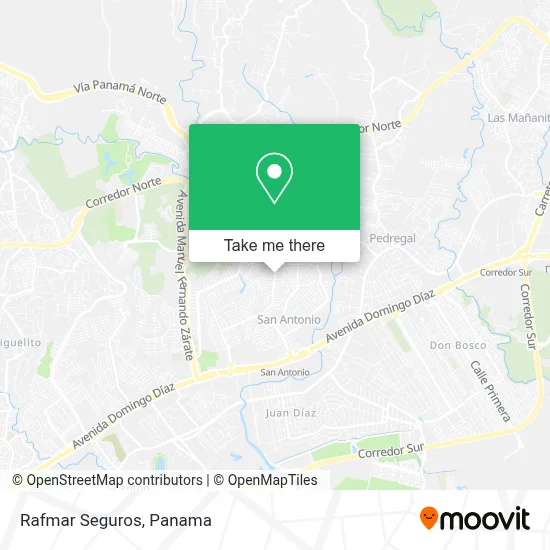 Rafmar Seguros map