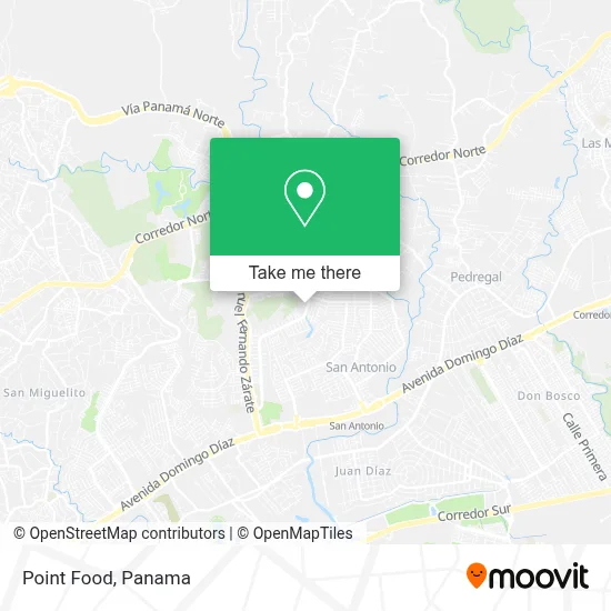 Point Food map