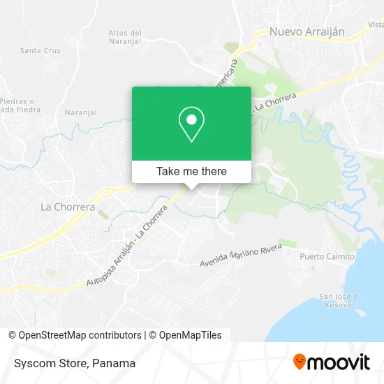 Syscom Store map