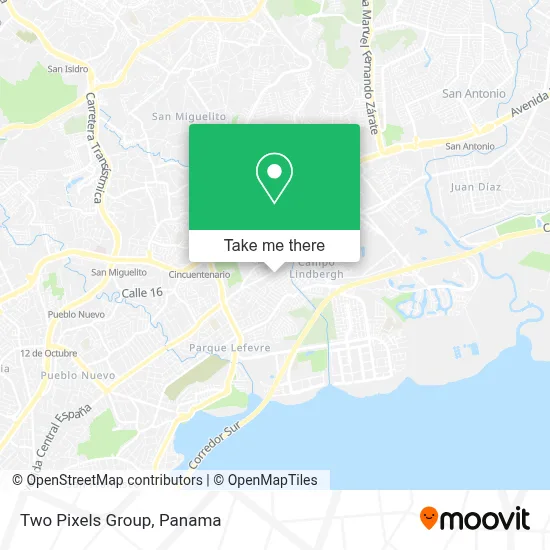 Two Pixels Group map